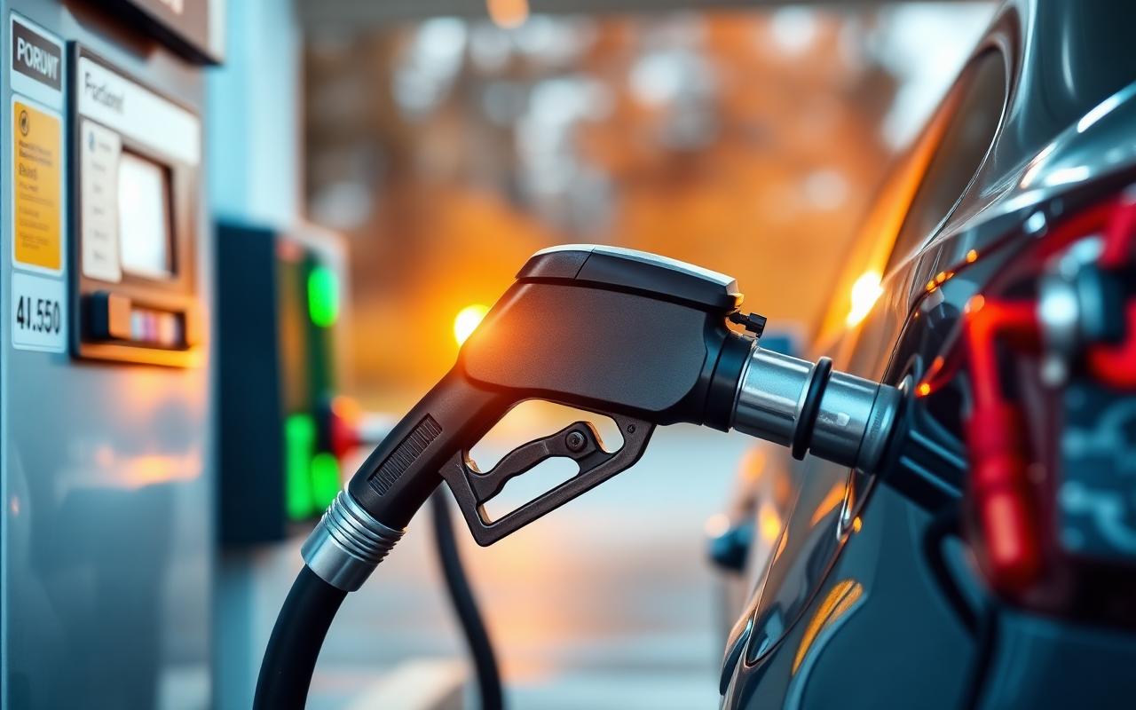 Točenje 100 litrov goriva na sodobni bencinski črpalki – aktualna nagradna igra Trendmart za 100 litrov goriva